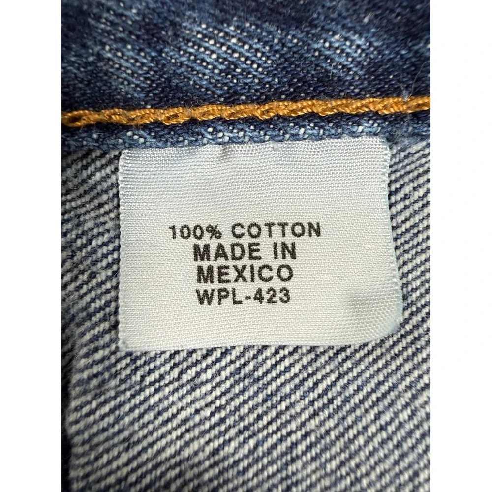 VTG 90s Levi's 501 Button Fly Denim Jean Mens 34x29 Blue Straight Fit DadCore
